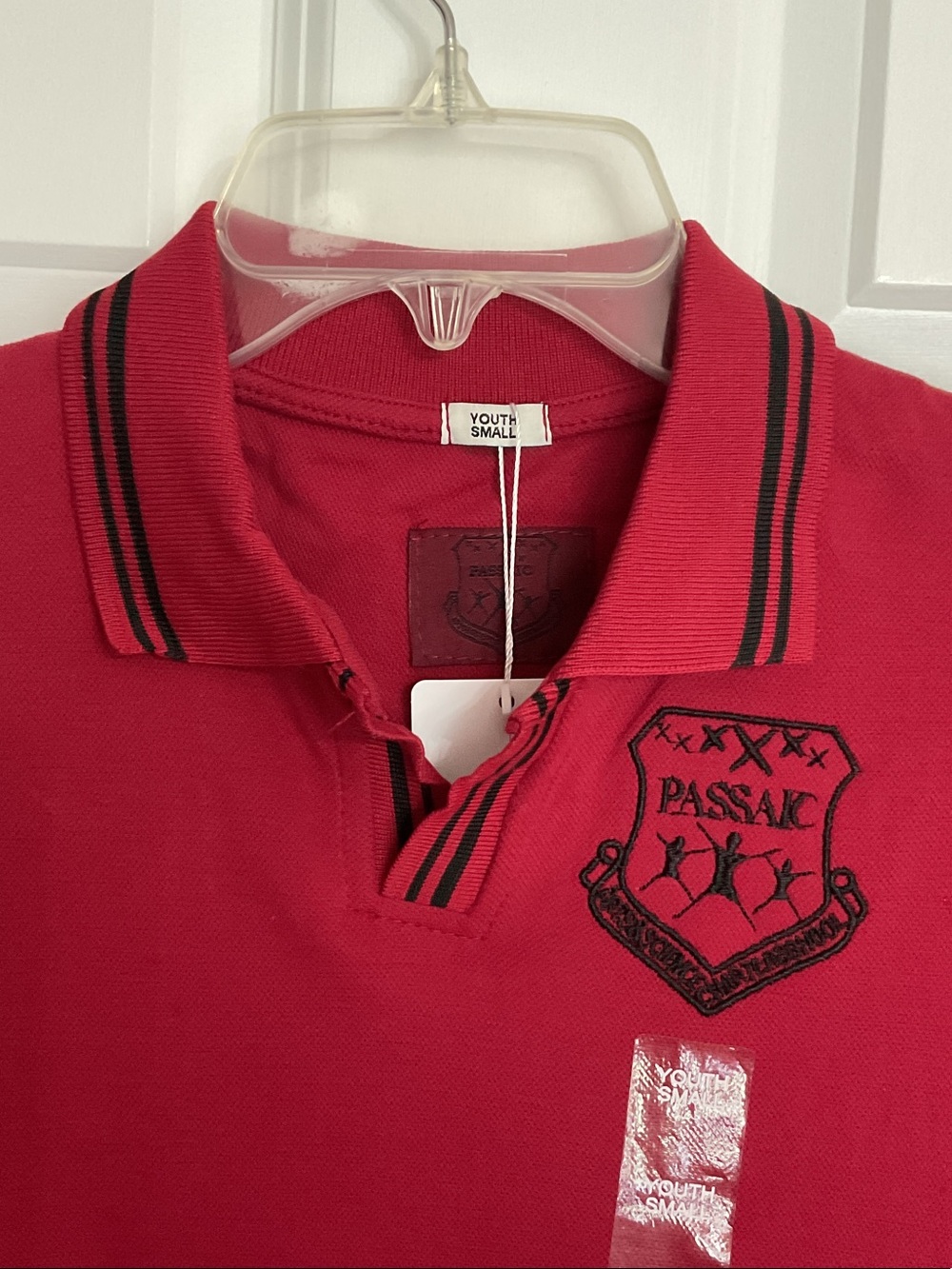 The Children's Place Red Long Sleeve Pique Polo - Picture 4 of 8